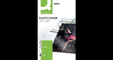 Q-CONNECT fotopapier, ft A4, 260 g, pak van 20 vel 50 stuks