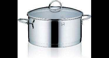 Kookpan laag 24 cm - RVS - Kela | Cailin