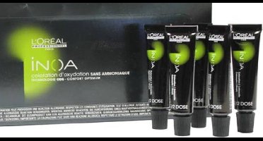 Loreal Paris Inoa Oxidatieve haarkleur crème haarkleur  zonder ammoniak - 6x8g - 06.53 dark blond mahogany gold / dunkelblond mahagoni gold