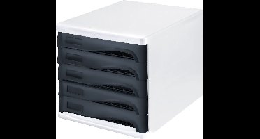 helit ladebox, 5 schuifladen, A4, polypropeen