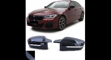Spiegelkappen voor Bmw 5 Serie G30 G31 glans zwart M3 M4 Look