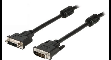 Delock - DVI-I Beeldscherm Verlengkabel - zwart - 5 meter