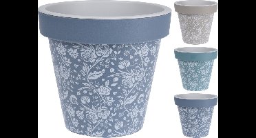 Bloempot E&K Rond 20 cm Deco - Groen