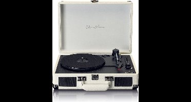 Classic Phono Retro Platenspeler - Bluetooth - Auto-stop - Ingebouwde Speakers - TT-115CR - Creme