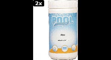 2x Pool Power pH Plus Flacon 1Kg