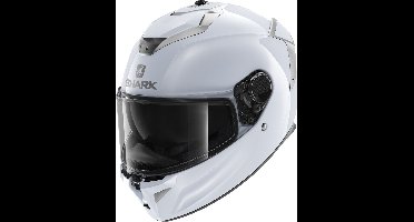 Shark Spartan Gt Blank Bcl. Micr. White Silver Glossy W01 2XL - Maat 2XL - Helm