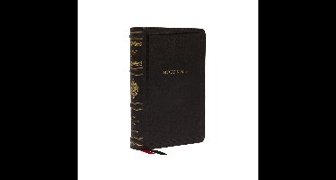 NKJV, Personal Size Reference Bible, Sovereign Collection, Leathersoft, Black, Red Letter, Comfort Print