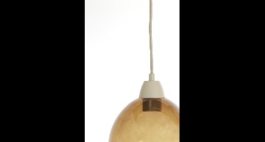 Light & Living - Hanglamp BISHO - 120x19x14cm - Bruin
