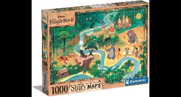 Clementoni - Puzzel - 1000 Stukjes - Disney Jungle Boek