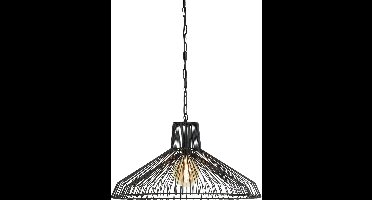 Light & Living Hanglamp Kasper - Zwart - Ø65cm - Modern - Hanglampen Eetkamer, Slaapkamer, Woonkamer