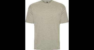 Mario Russo Oversized T-shirt - T-shirts Heren - Katoen - XL - Lichtgroen