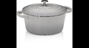 Braadpan, Gietijzer, Rond, Grijs, 24 cm - Kela | Calido