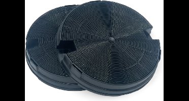 Fixem® - koolstoffilter geschikt voor Aeg-Electrolux 9029793586 - AMC912 - E3CFT29, NYTTIG FIL 600, Whirlpool 484000008572 - Elica F00428 - AKR956 Ø198mm - 2 stuks