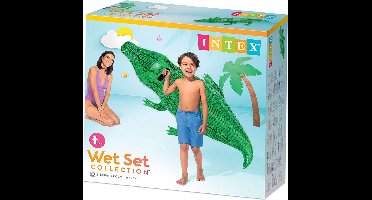 Intex opblaas krokodil