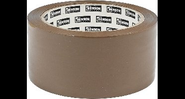 Benson Sterke en stille verpakkingstape - 66m x 48mm - bruin - low noise