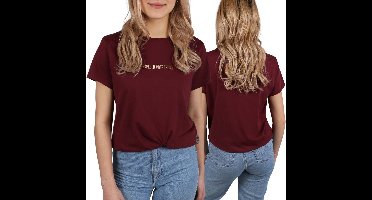 Harry Potter Vrouwen t-shirt/t-shirt kastanjebruin, katoen