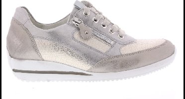 Dames Veterschoenen Waldlaufer Himona Stein Taupe Platina - Maat 5½