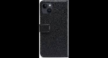 Mobilize Telefoonhoesje geschikt voor Apple iPhone 14 Hoesje | Mobilize Classic Gelly Wallet Bookcase Portemonnee | Pasjeshouder voor 2 Pasjes | Telefoonhoesje voor Pinpas / OV Kaart / Rijbewijs - Zwart