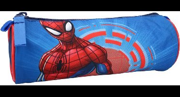 Spiderman Lilo & Stitch Etui - Pennenetui voor Kind - Rond - Roze - Pennenzak