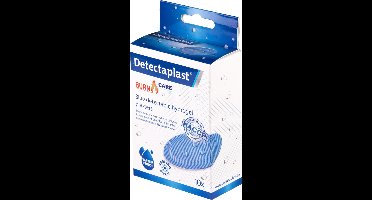 Detectaplast hydrogel pleisters voor snelle genezing bij brandwonden - detecteerbaar verband voor eerstehulpkits in de horeca, pleisters waterproof en hypoallergeen, 10 stuks
