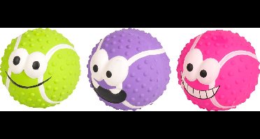 Flamingo Latex Lachende Bal - Multi - 7 cm