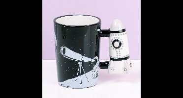 Space Mok Met Raket Oor van OOTB