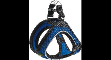 Hondentuigje Hunter Hilo-Comfort Blauw Maat M/L (58-63 cm)