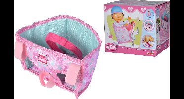 New Born Baby - Fietszitje met riem - geschikt voor 30-43 cm - klittenband - Babypop