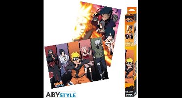 NARUTO - Groups - Set 2 posters '52x38'