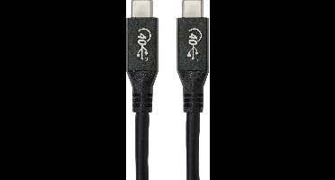 Renkforce RF-4870098 USB-kabel USB 4.0 USB-C 0.80 m Zwart Aluminium-stekker