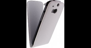 Xccess Leather Flip Case One (M8)   Wh