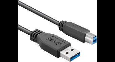 Goobay USB naar USB-B kabel - USB3.0 - 1 meter