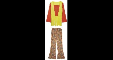 Non-branded Kostuum Hippie Dames Multicolor Maat M