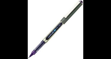 Liquid ink ballpoint pen Uni-Ball Rollerball Eye Fine UB-157 Paars 12 Stuks