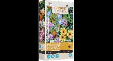 1x Bloemzaden 'Friendly flowers - bijen mengsel 15m2' - BULBi® bloembollen en planten met bloeigarantie