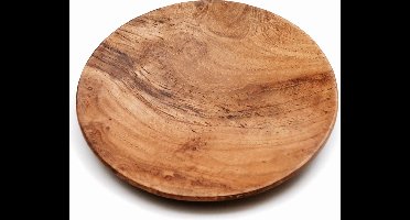 Safaary - The Teak Root Round Plate - M