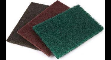 HBM 125 x 230 mm.  Schuurpad Groen – GROF