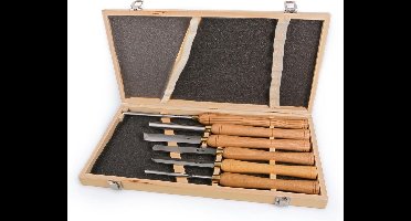 HBM 6 - B Houtdraaibeitelset