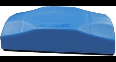 BRASQ Whiteboard wisser - wisser voor markers & Whiteboard stiften - Blauw