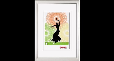 Hama Fotokader kunststof Madrid wit 13x18cm