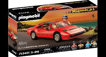 PLAYMOBIL Magnum, P.I. Ferrari 308 GTS Quattrovalvole - 71343