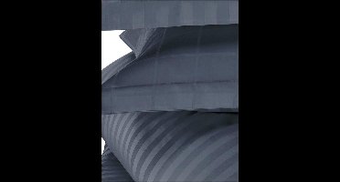 De Witte Lietaer Dekbedovertrek Katoen Satijn Zygo - Lits Jumeaux - 240 x 220 cm - Blauw