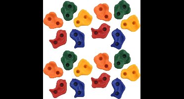 vidaXL - Klimstenen - 20 - st - PE - meerkleurig