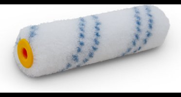 VEBA Verfroller nylon 10cm 8mm blauwstreep