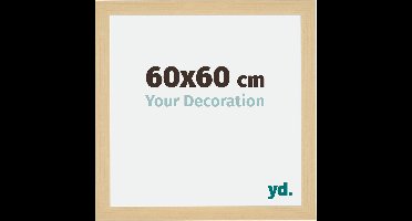 Your Decoration - Fotolijst 60x60 cm - MDF - Ahorn Decor - Mura