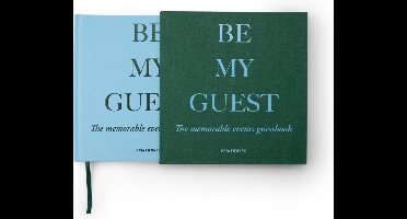 Printworks Gastenboek - Groen/Blauw