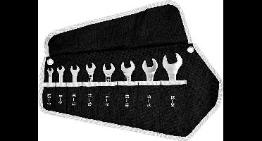 Kunzer 7SLS08 Ring-steeksleutel Sleutelbreedte (metrisch) 5.5 - 24 mm
