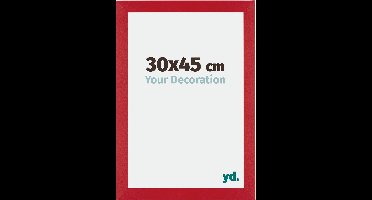Your Decoration - Fotolijst 30x45 cm - MDF - Rood - Mura