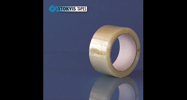 Stokvis Plakband 125Sf 48mm 66M Polypr Transp