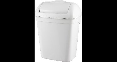 Hygiënebak 8L - Kunststof - Wit - PlastiQline